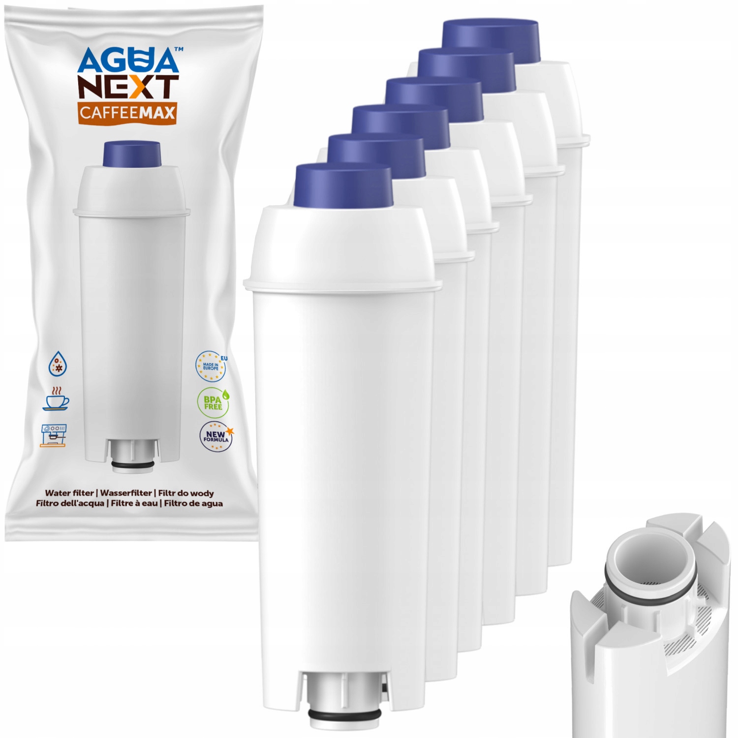 Filtračná vložka Agua Next CaffeeMax 6 ks.